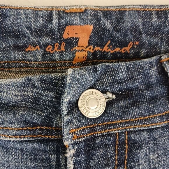7FAMK FLYNT BOOTCUT JEANS SZ 28 - Picture 4 of 6